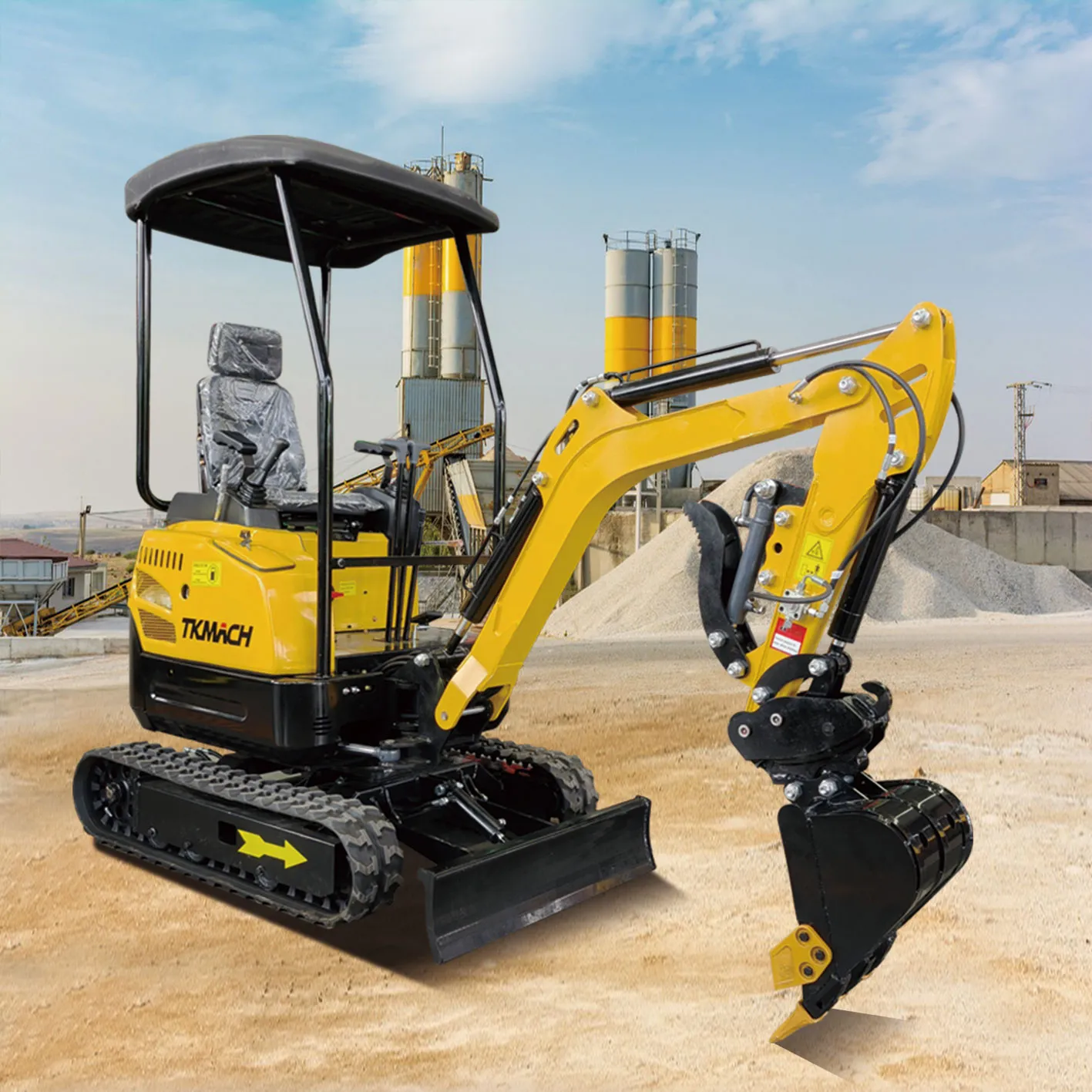 Mini Crawler Excavators 1500KG